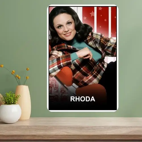 Rhoda Classic TV Show Metal Poster Sign