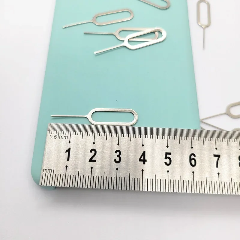 10 SZTUK Narzędzie do wyjmowania tacki na kartę SIM Igła ze stali nierdzewnej do kart SIM Apple iPhone iPad Samsung xiaomi Huawei