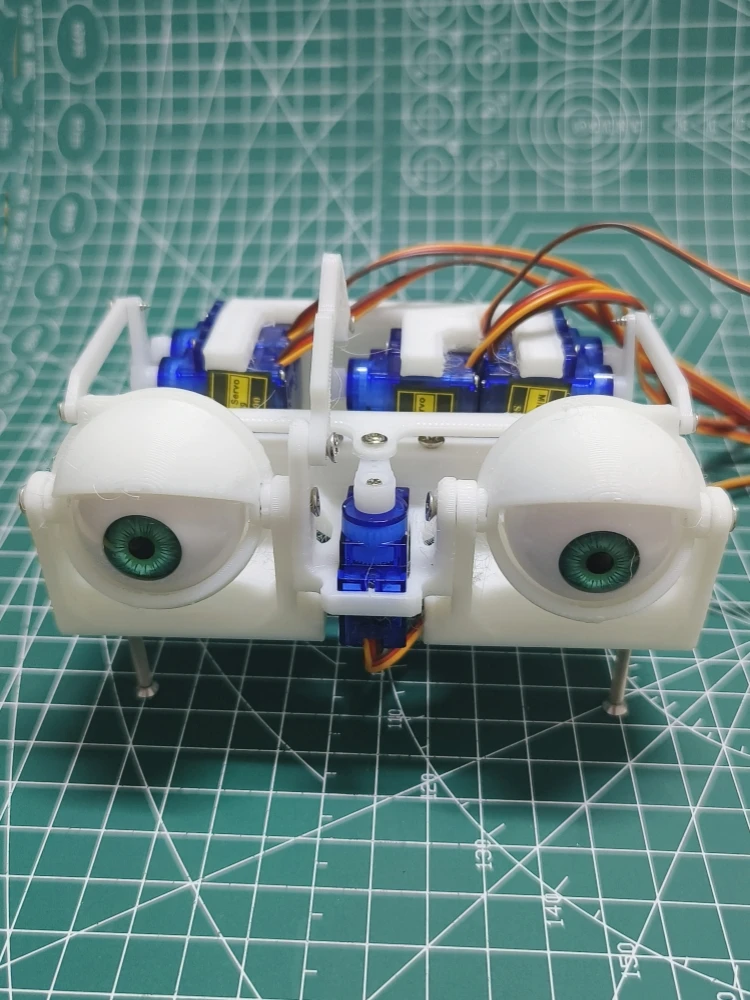 Arduino Bionic Eye قابل للبرمجة محاكاة صانع العين مشروع الميكانيكية المحمول روبوت ذكي مفتوح المصدر