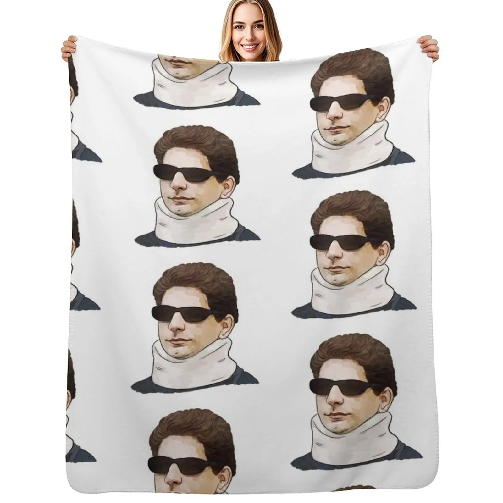 Chrissy Throw Blanket Blankets For Sofas Bed Fashionable Summer Bed covers Luxury Thicken for winter Blankets
