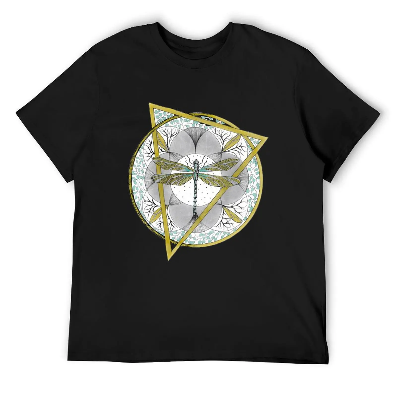 

EcoNIDRA Dragonfly Collection - Design II T-Shirt new edition anime shirt tees mens designer clothes
