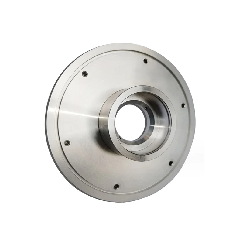 

CNC machined stainless steel porous drive flange connecting member Mechanical shaft end fixed disc