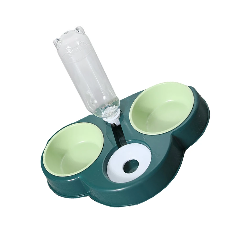 

Pet Feeder Automatic Water Dispenser Multifunction Cat Dog Bowl ABS Detachable Bite Resistant Shatter Proof Safe Easy Clean