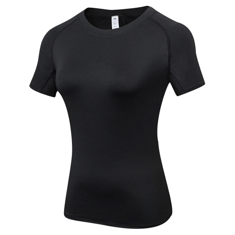 Compression Shirt Short Sleeve Athletic Yoga