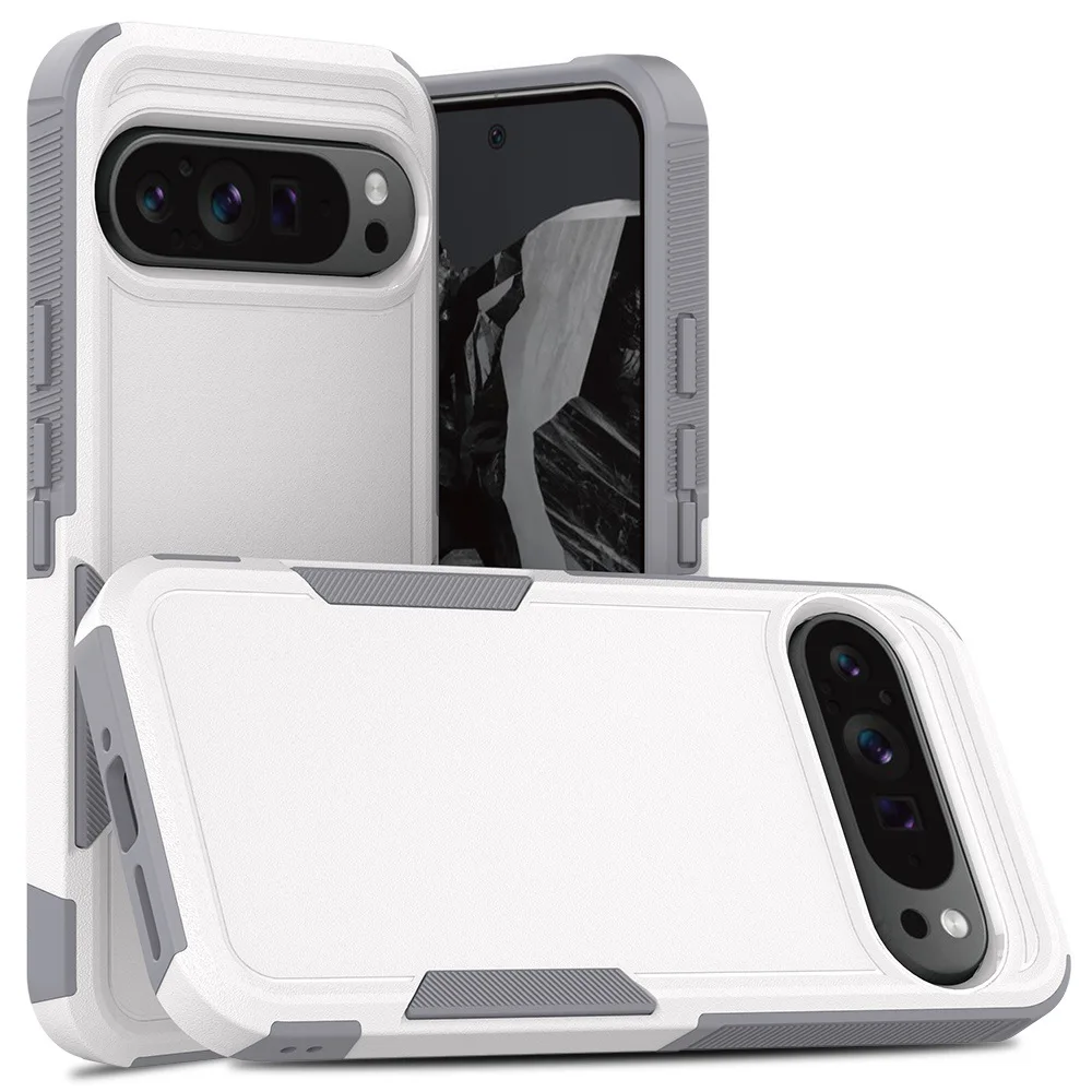 Magnetic High Quality OTT With Packet Box Case For Google Pixel 10 Pro XL 9 Pro XL 5G Hybrid Dual Layer Armor Protect Hard Cover