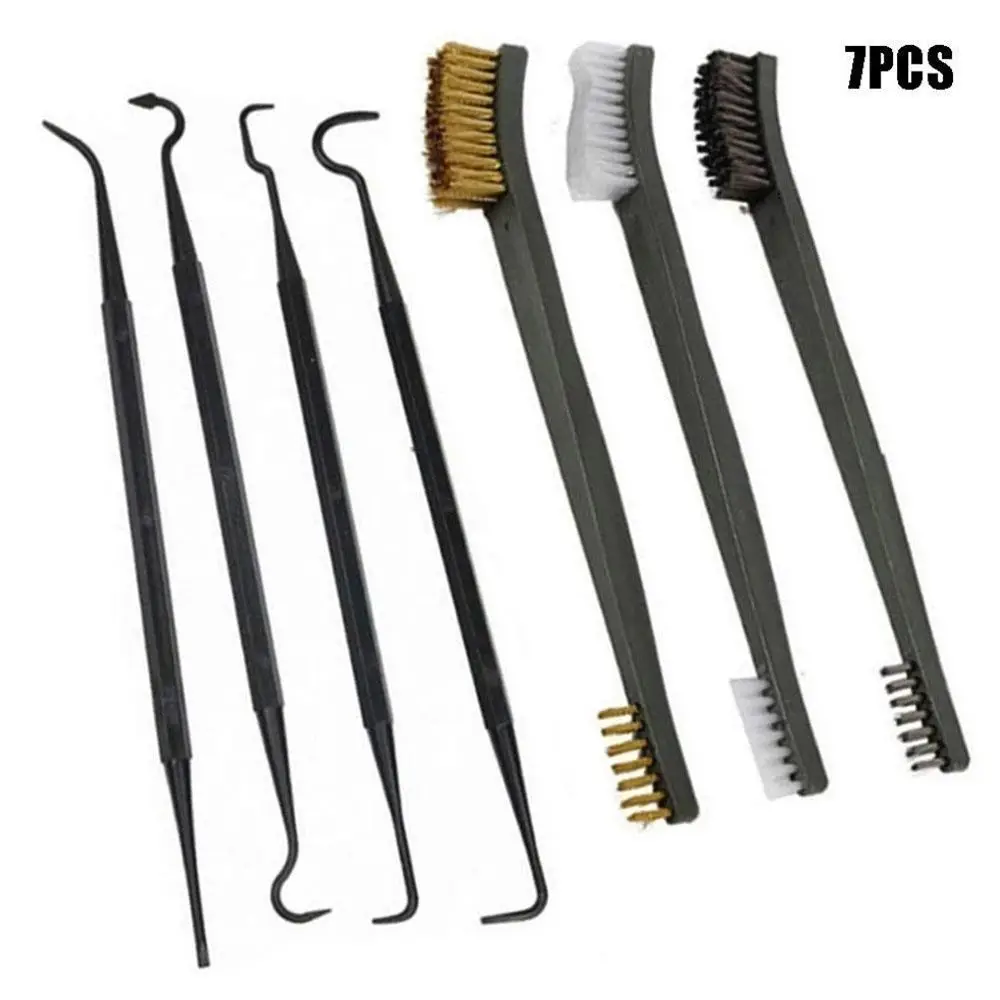 Accessories Wire Brushes Nylon Pick Pick and Brush Car Cleaning Brushes Auto Detailing Brushe Car Cleaning Tool Car Detailing