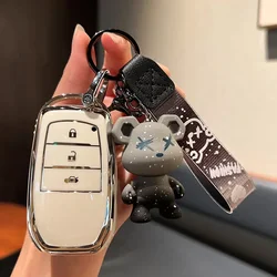 2024 Hot Sale Remote Key Case Cover Holder For Toyota Camry 50 55 TLC200 Yaris Land Cruiser Prado 150 Auris RAV4 Venza SIENNA