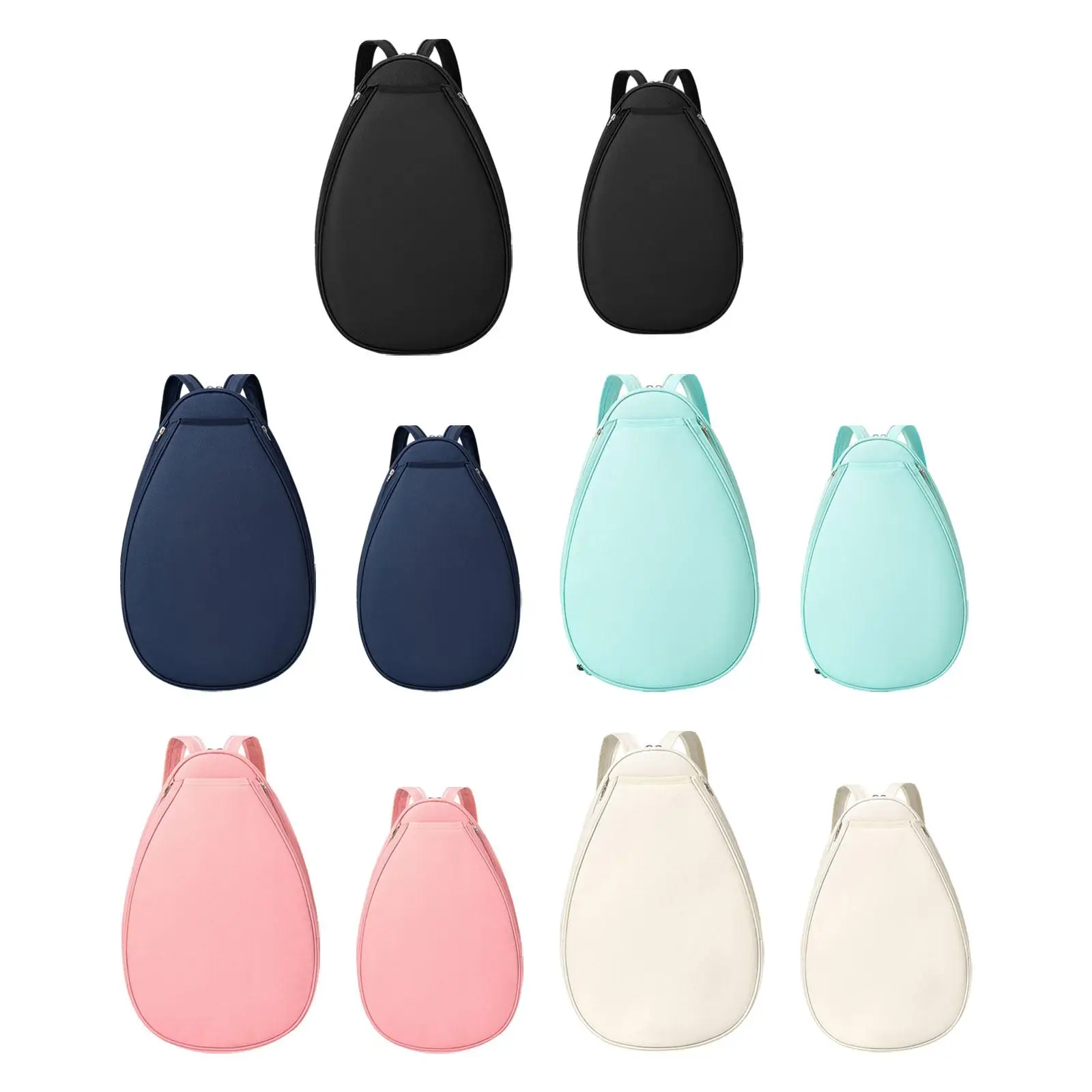 

Modern Tennis Racket Carrier Oxford Cloth Water Resistant Backpack for Fitness Pickleball and Sports Use