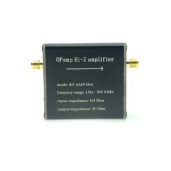 RF AMP 06A 1Hz-300MHZ 50 Ohm High Impedance Amplifier