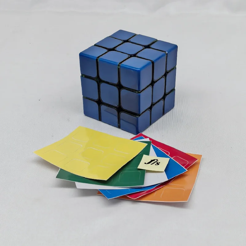 Fangshi 3x3 Cubo Verde Trasparente Core Collezione Limitata 54,6mm 3x3x3 Cubo Giocattoli per Bambini