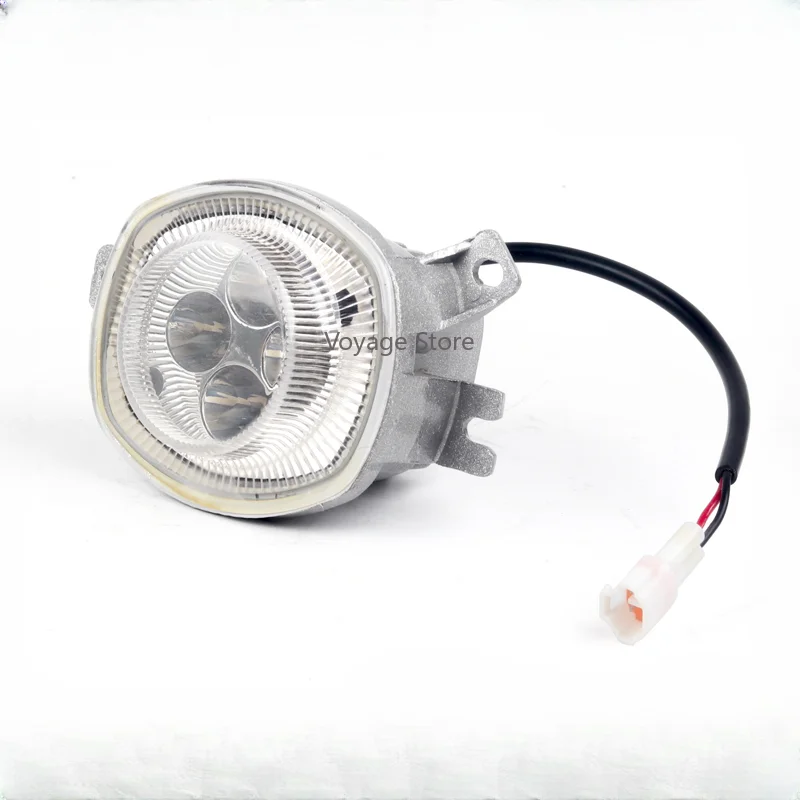 Suitable for Delong F3000 round fog light, new m3000 LED front fog light, Xuan De LED anti fog light