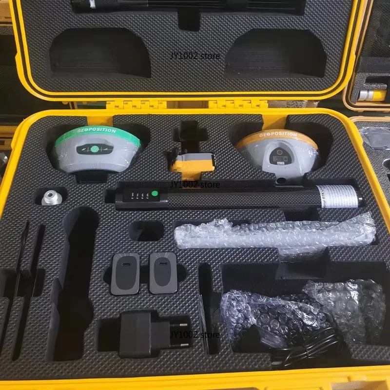 High Precision 1408 Channels Multi-Frequency GNSS RTK Receiver 60 IMU Tilt IP68 Rated 20Hz Update Rate for Land Measurement