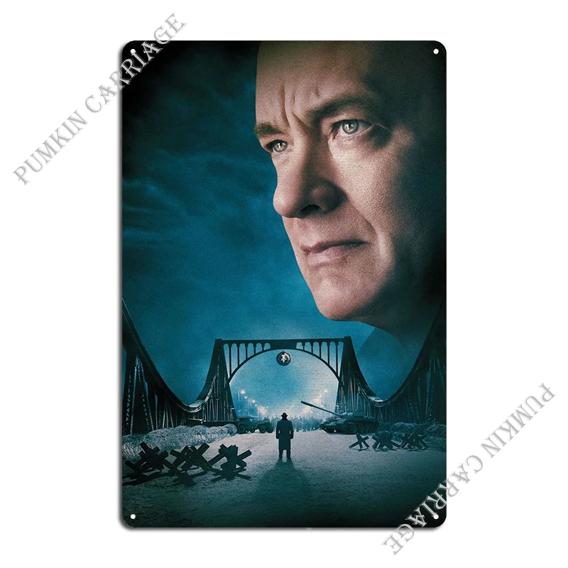 Bridge Of Spies Metal Sign Printing Party Garage Retro Tin Sign Poster