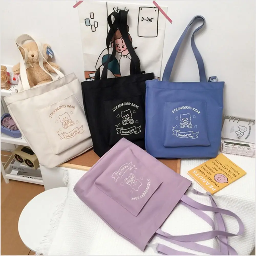 Gift Multicolor Tote Bag Nylon Transparent Window Doll Outdoor Bag Waterproof ACGN Shoulder Bag Students