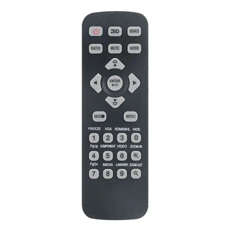 B04C-2X Replace Remote Control For Acer Projector P1250 T-2501 P1150 AS329 DX120 BS-020D810D MF-220T