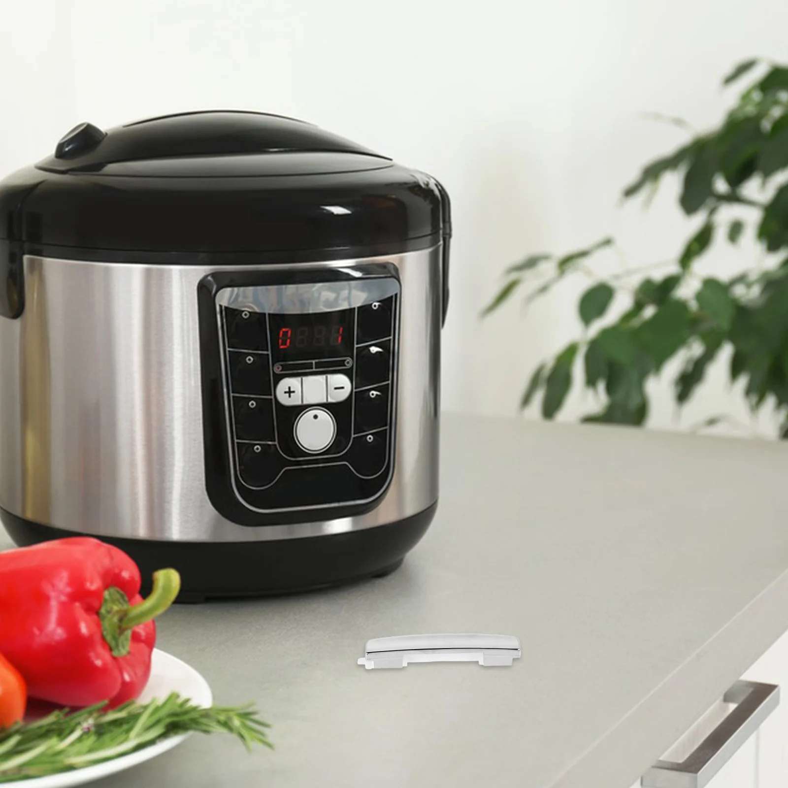 

Universal Rice Cooker Accessories Compatible Multiple Models Lid Opening Solution Durable PP Material Effortless Cooking