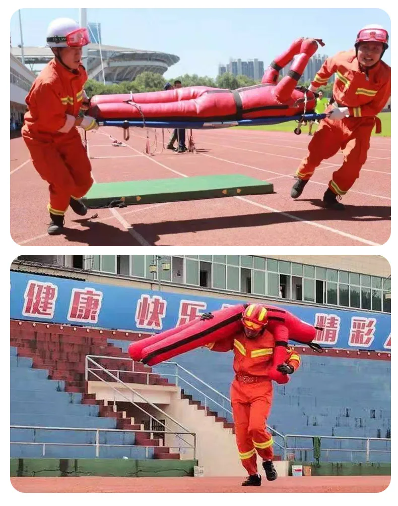 Fire training dummy 60kg emergency drill rescue drill hardware humanoid sandbag vent doll wrestling dummy