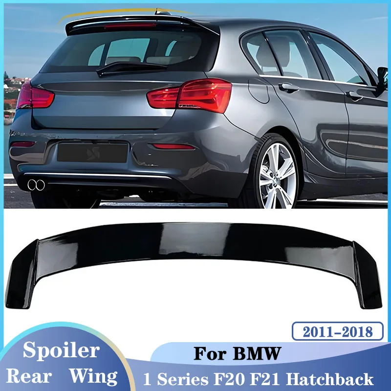 Rear Roof Lip Spoiler Splitter Fixed Tail Wing for BMW 1 Series F20 F21 116i 120i 118i M135i Hatchback 2011-2018 Car Accessories