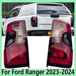 Auto Accessories Rear Headlight Brake Reversing Light Turn Signal Rear TailLight Assembly For Ford Ranger 2023 2024 Halogen 7PIN