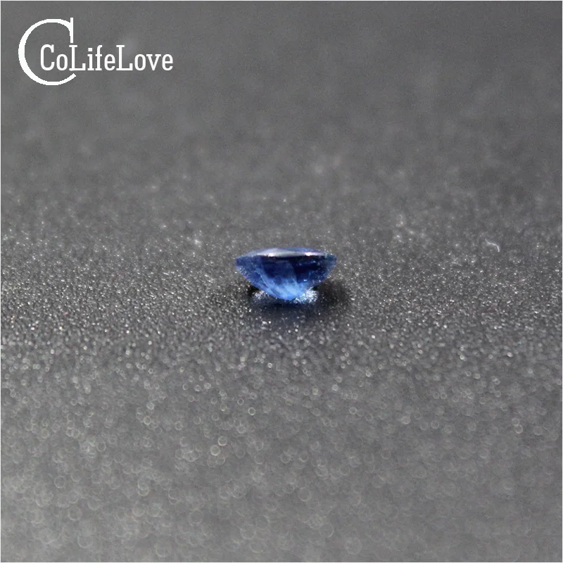 Dazzling Natural Sapphire Loose Gemstone 4mm*5mm 0.35ct Blue Sapphire Loose Stone for Ring Making