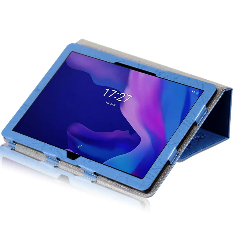 for DOOGEE T20 T20S Tablet Cases Foldable Stand Silk Floral Luxury PU Leather Flip Sleeve Protective Cover Shockproof Shell