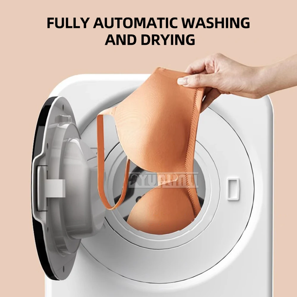 Double Bucket Washing Machine, Household Small Washing and Drying All-In-One Machine, Portable Baby Blothing Bleaning