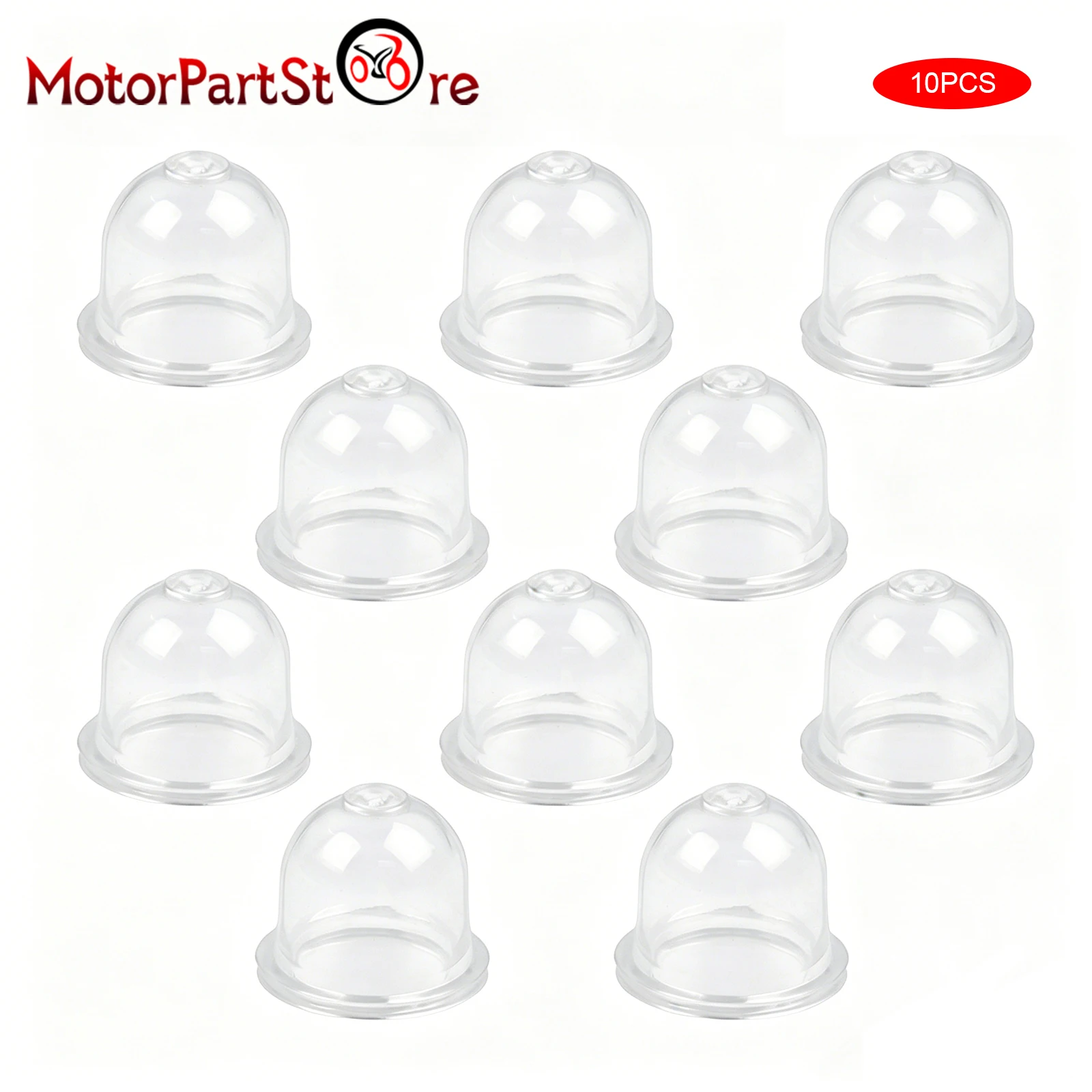 10 Packs Carburetor Primer Bulb 22mm for Zama 0057003 0057004 Hometile Husqvarna Echo Stihl Ryobi Chainsaw Blower Trimmer