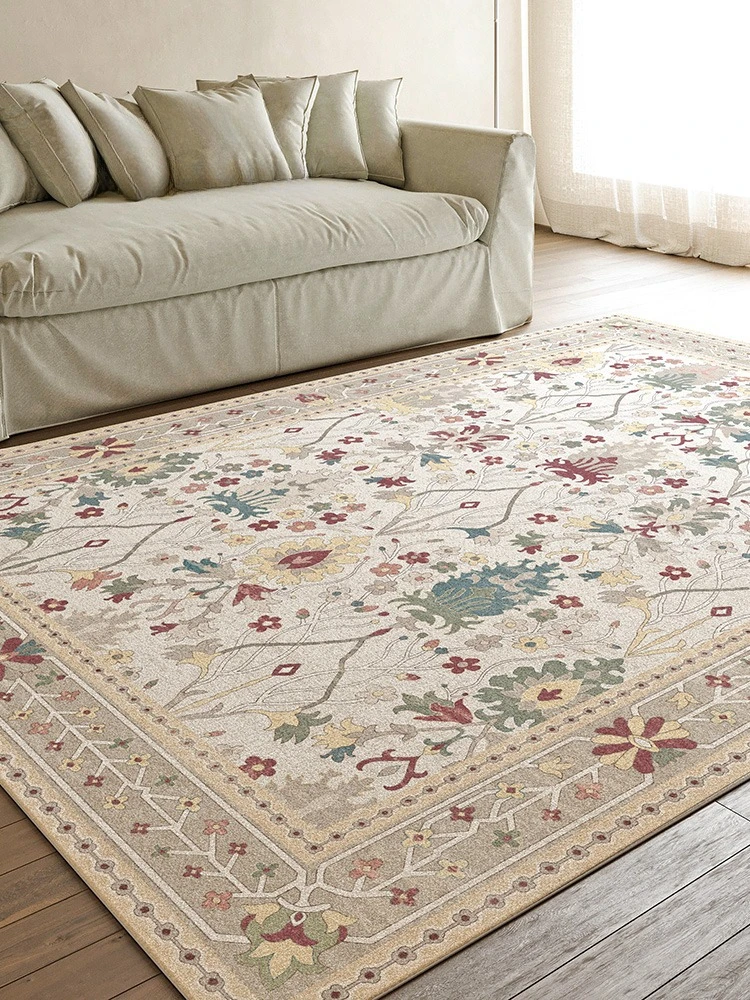 Retro Living Room Large Area Carpets Ethnic Style Bedroom Decoration Carpet Soft Cloakroom Rug Non-slip Coffee Table Rugs Ковер
