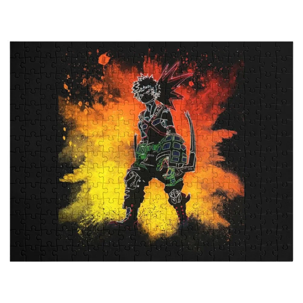 

katsuki bakugo Jigsaw Puzzle For Children Customized Picture Puzzle