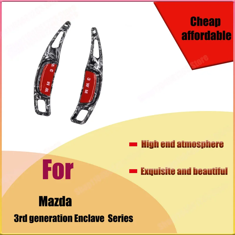 

For Mazda 3rd Generation Enclave Steering Wheel Gear Lever Paddle Shifters Modified Accessories Car Accessories Interior