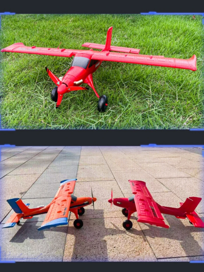 Foam Stunt Glider Remote Control Qidi 590 Rc Plane 2.4g 4 Channel Brushless Fixed Wing Epp Aircraft For Adult Outdoor Flying