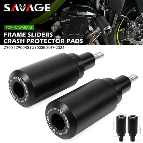 Z900 z900rs quadro slider crash protector para kawasaki z 900 rs se acessórios da motocicleta proteção contra queda motor crash pad