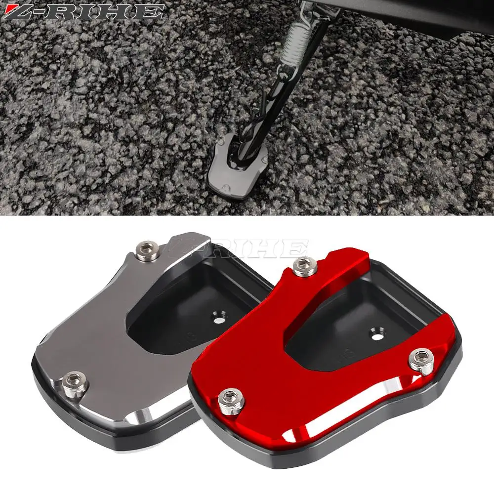 Motorcycle Kickstand Sidestand Stand Enlarger Extension Pad For HONDA NX125 NS110R NBX100 EX125 NX EX 125 NBX-100 NS110 110R