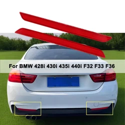 63147847234 63147847233 Car Rear Left+Right Bumper Reflector rear Warning strip For BMW 428i 430i 435i 440i F32 F33 F36 4-Series