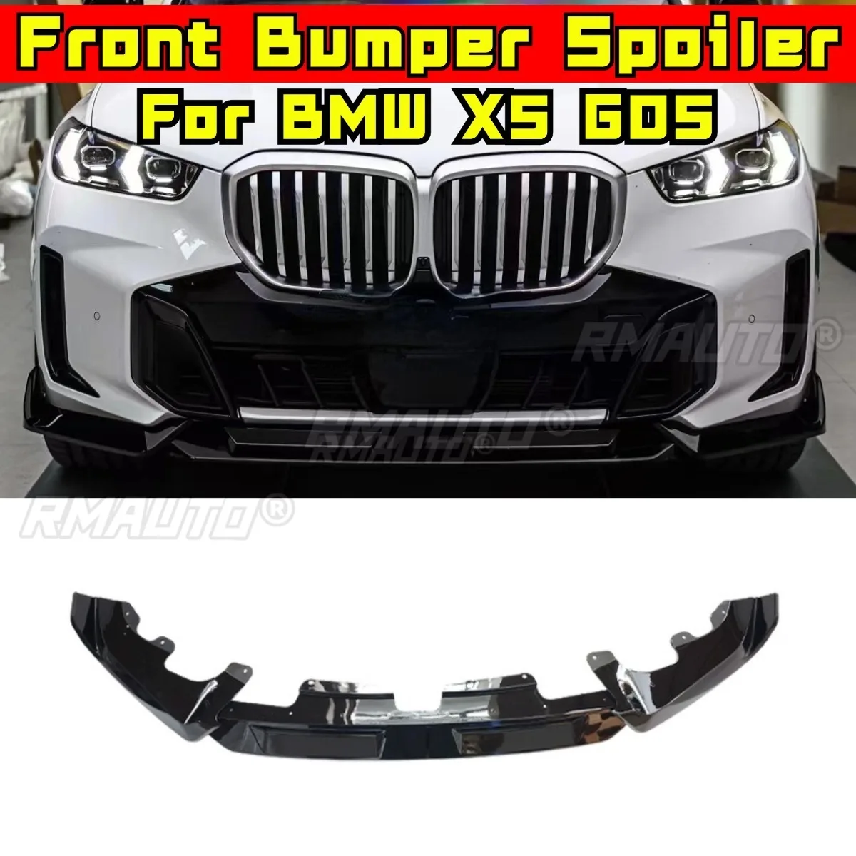 

Car Front Bumper Spoiler Lip Diffuser Modification Part For BMW X5 G05 Bumper Guard Protector Cover Car Accessories