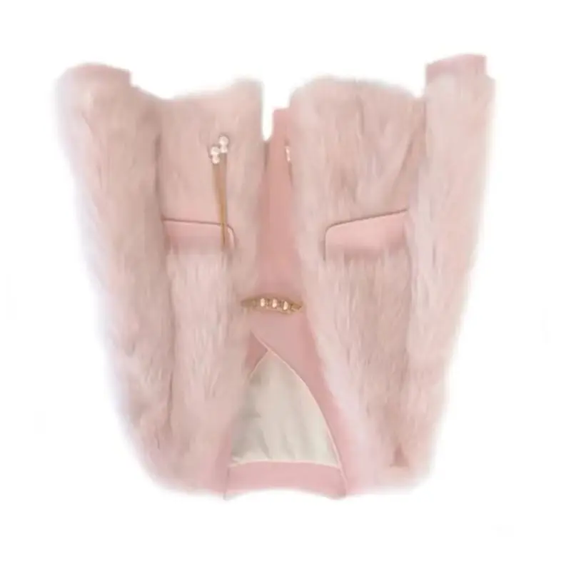 Autumn and Winter Fur Top Chinese Style Elegant Faux Fur Coat with Women's Buckle Design Casual and Loose Slimming Fashionable