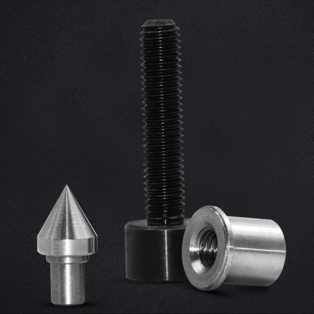 Heavy Duty Lathe Tailstock Center Replacement Rotating Thimble Alloy Lathes Accessories for Carpentry Miniature Tools