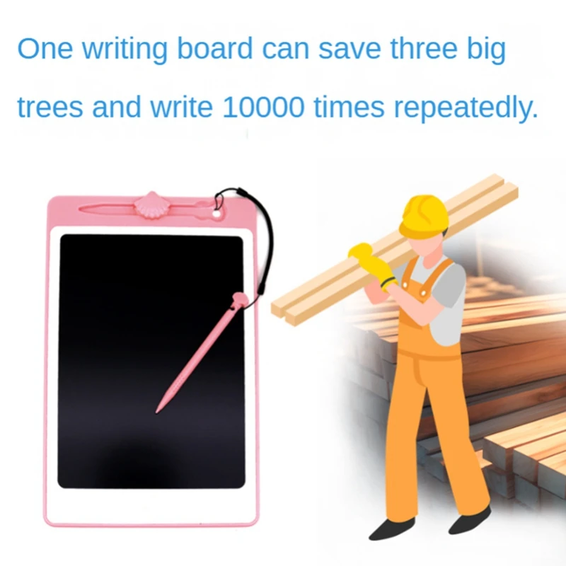 LCD Handwriting Board Shell Graffiti Hand-Color Writing Board Eye Protection Drawing Board