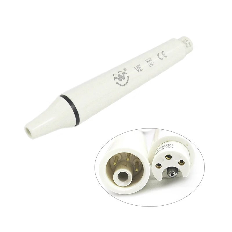 Dental Ultrasonic Piezo Scaler Handpiece Ultrasound Handle with Tip Wrench for WOODPECKER UDS Detachable Teeh Cleaning Tools