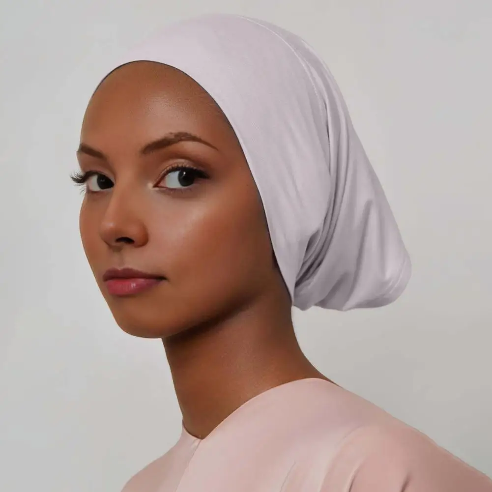 

Material Women Turban Stylish Women's Turban Hat for Outdoor Activities Lightweight Ethnic Top Hat with Elastic Fit Breathable