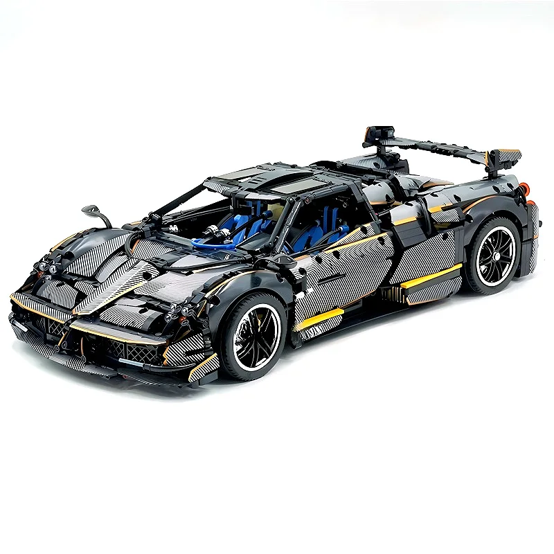 قالب الملك 13182 لتقوم بها بنفسك اللبنات سباق السيارات نموذج سيارة رياضية تجميع لغز لعبة للأطفال البالغين عيد الميلاد هدية عيد ميلاد #3