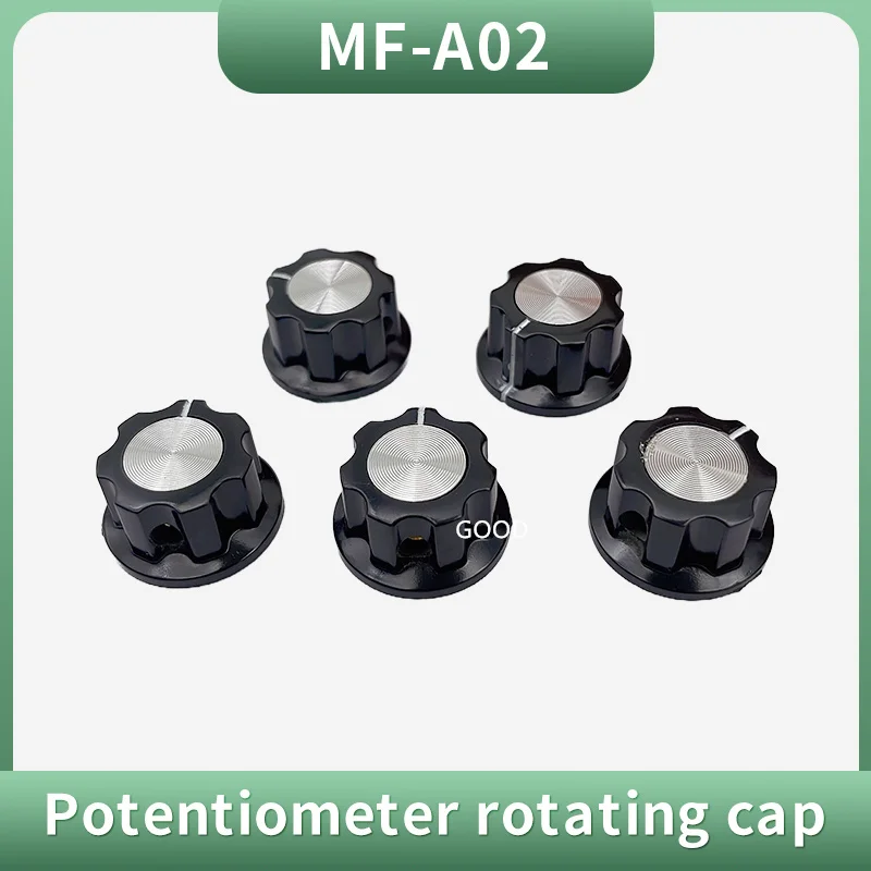 10pcs MF-A02 A02 potentiometer knob WH118 WX050 bakelite knob copper core inner hole 6mm