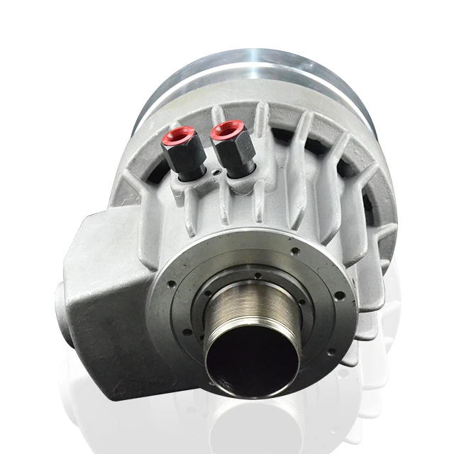 TH type hollow rotary cylinder Chuck Super high speed through hole compact rotary hydraulic cylinder