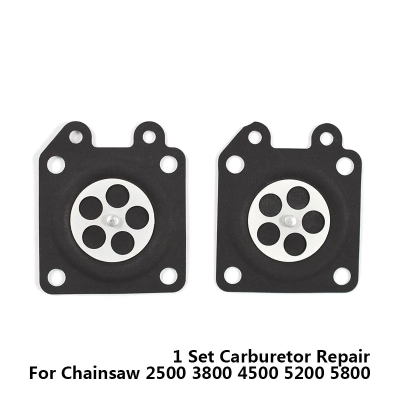 CMCP Carburetor Gasket Set For ZAMA Chainsaw 2500 3800 4500 5200 5800 Carb Repair Rebuild Kit Metering Diaphragm Gasket Assembly