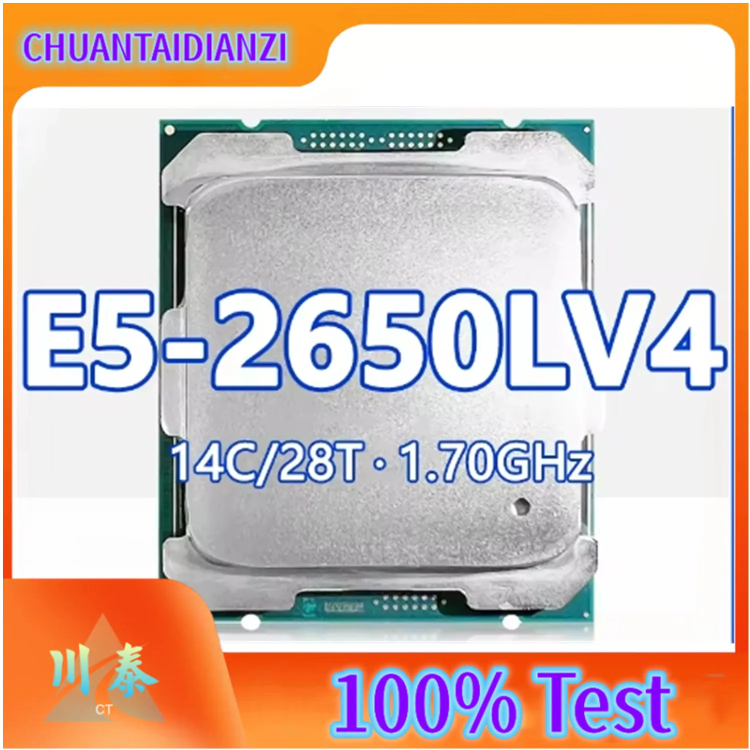 

Xeon E5-2650LV4 CPU 14 nm 14 Cores 28 Threads 1.7GHz 35MB 65W processor LGA2011-3 for X99 server motherboard E5 2650LV4