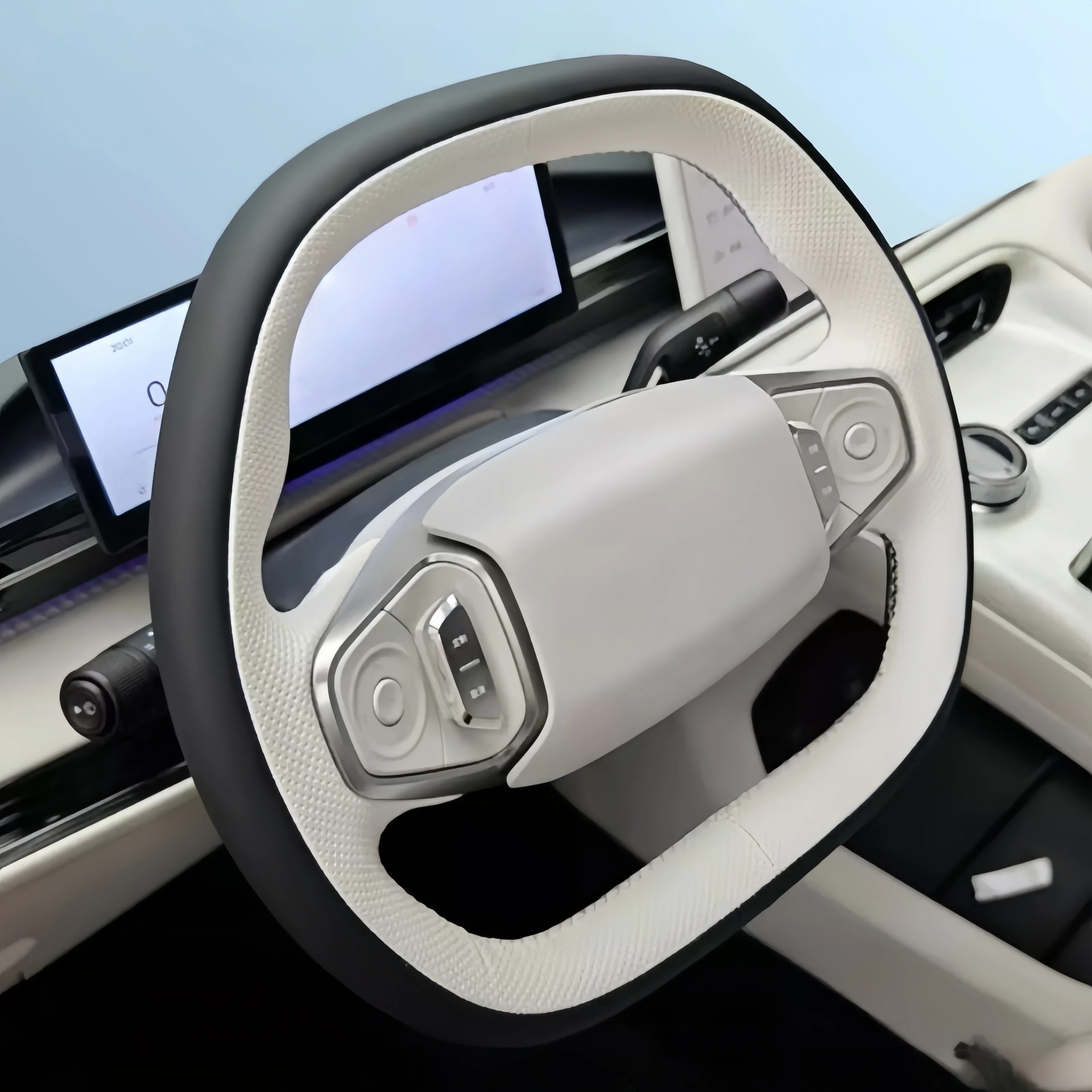 Custom Car Steering Wheel Cover Non-Slip Microfiber Leather For Geely Galaxy E5 L6 L7 A7 M9 Steering Wrap Cover Car Accessories