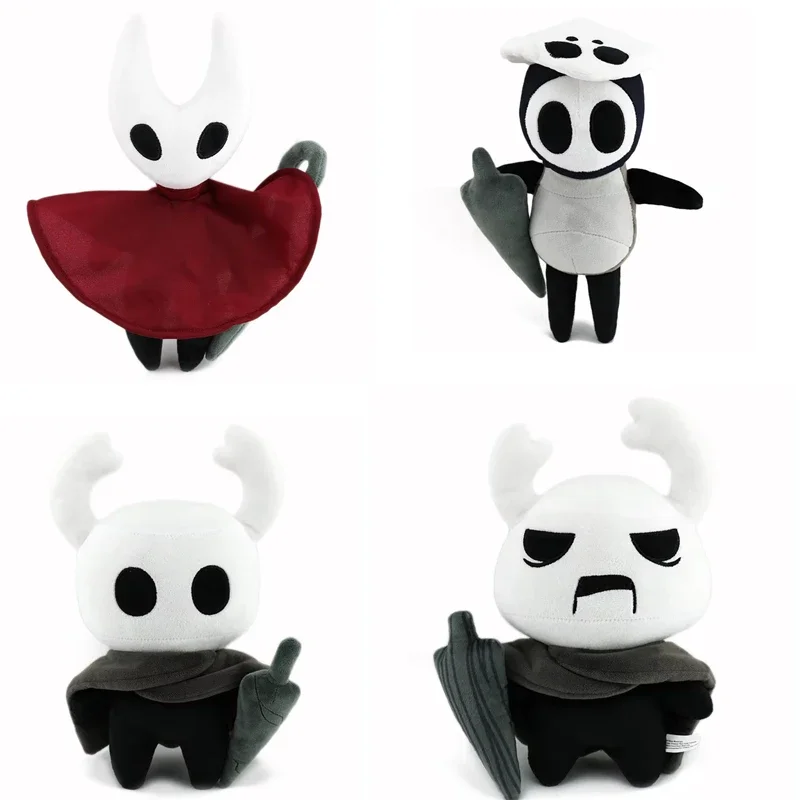 

Hollow Knight Plush Toy Cute Cartoon Game Doll Silksong Plushie Soft Stuffed Figure Gift For Kids Fans High Quality Room Decor