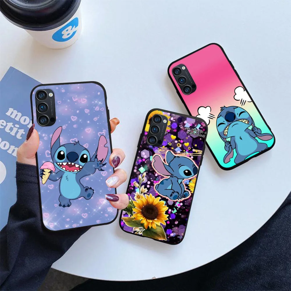 AK-21 Cute Stitch Silicone Case For  Xiaomi Mi 9T 10 10S 10T 11 11i 12 A2 A3 Pocophone F1 Lite Pro