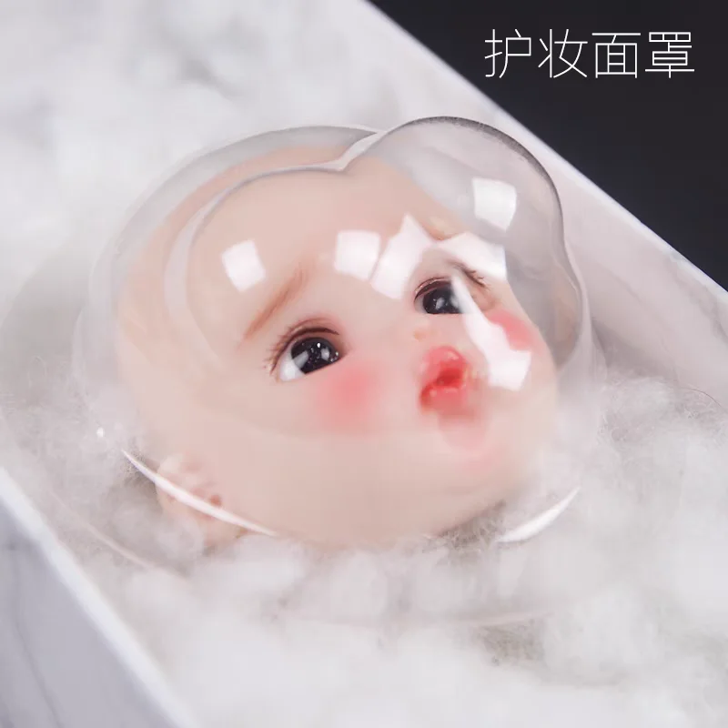 

BJD baby care with rubber bands makeup delivery safety protection eyelashes transparent concave convex mask 1/41/61/3 Uncle size