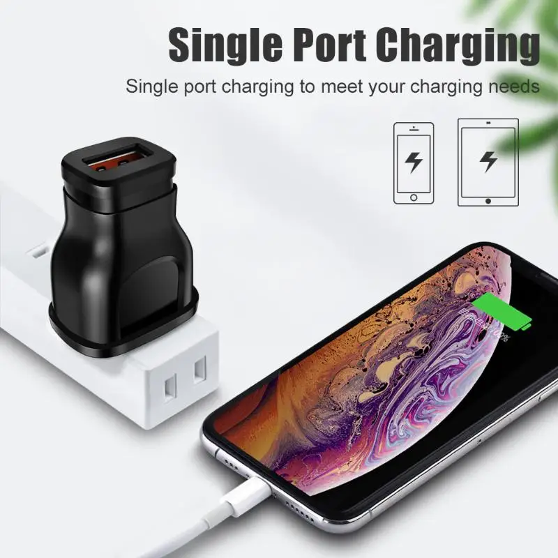 (HB05)5V 1A USB Charger Mini Power Adapter Travel Mobile Phone Chargers EU/US Plug Wall Charger 1 Port USB Charger